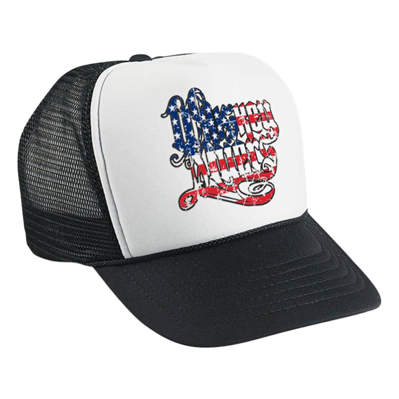 2022 Whiskey Myers American Flag Snapback Hat