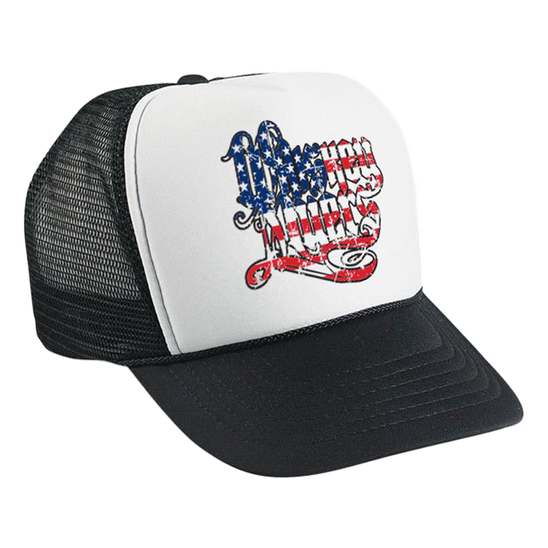 American Flag Snapback Hat